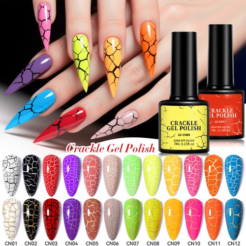 Set smalti crackle colori - &set,