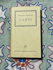 112 CANTI LEOPARDI GIACOMO