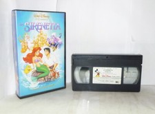 LA SIRENETTA - I CLASSICI WALT DISNEY - VHS VIDEOCASSETTA OTTIMA