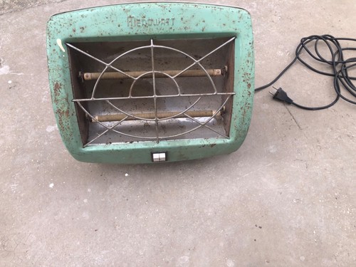 Stufa elettrica vintage