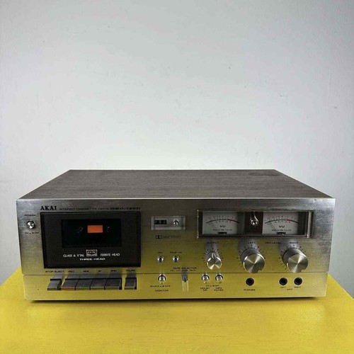 Stereo cassette deck akai - deck,