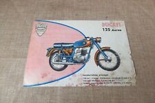 DUCATI 125 AUREA -  BROCHURE DI VENDITA - DISCRETO.