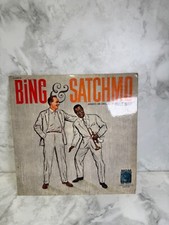 Raro Vinile Bing & Satchmo LP Originale MGM Bing Crosby Louis Armstrong Jazz