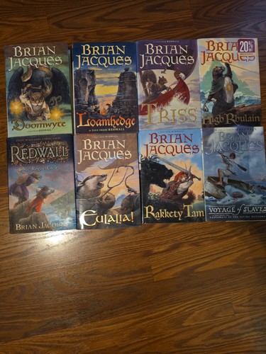 Brian jacques redwall series - jacques,