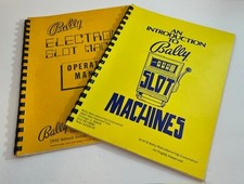 Vintage  Introduzione ai manuali Bally Slot (79) e slot machine elettronica (80)