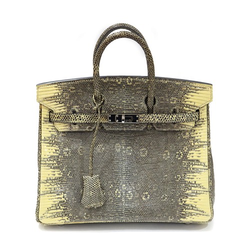 Hermes birkin ombre lizard - hermes, 25