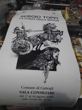 LOCANDINA SERGIO TOPPI MOSTRA