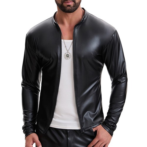 Giacca uomo pelle camicia - uomo, pu