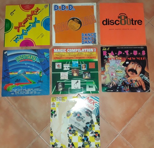 Lotto vinili compilation - vinili,