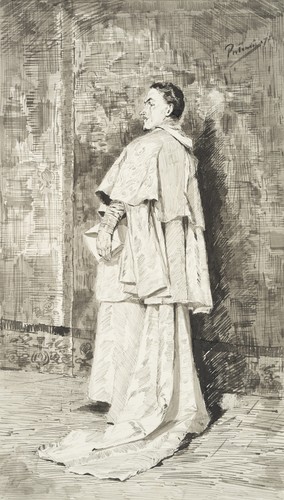Cardinale piedi ornato - cardinale,