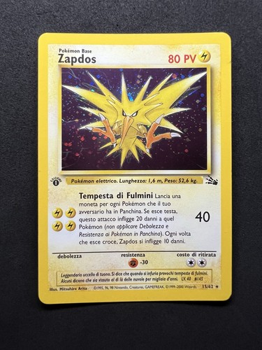 Zapdos holo set - holo,
