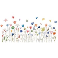 Adesivi murali fiori selvatici