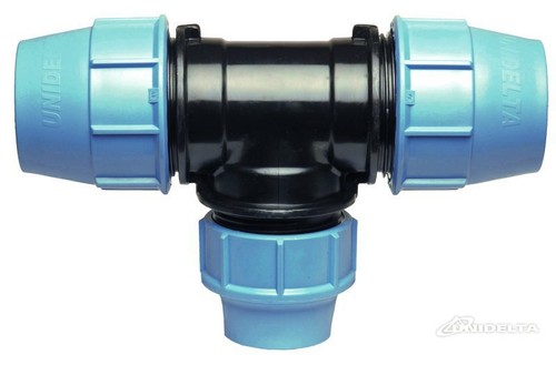 Tee ridotto pvc per tubo - pvc,