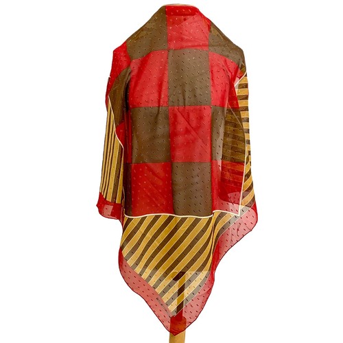 Sciarpa seta balenciaga - sciarpa,