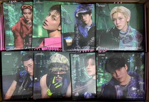 Ateez album golden hour part - golden, hour:part.5