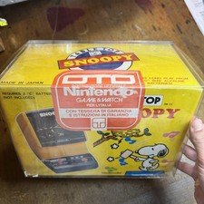 Nintendo Tabletop Game & Watch Snoopy Videogiochi. UNIQUE EXEMPLAIRE CONNU