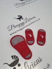 Baby jogger city Mini Select Elite GT imbracatura sedile cinghia pettorina rosso grigio