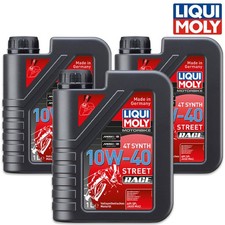 3x Liqui Moly 20753 Moto 4T