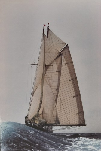 Cartolina vele epoca - cartolina,