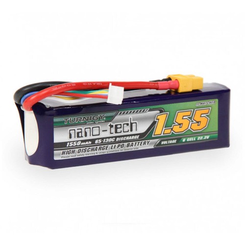 Turnigy nano tech 1550mah - nano-tech, 6s