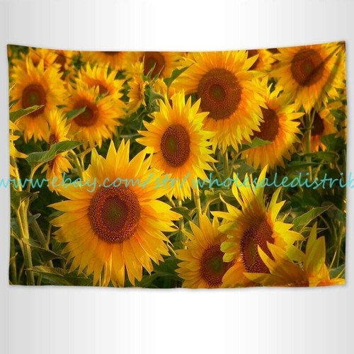 Arazzo campo girasole panno - campo,