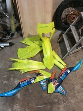 Set Di Plastiche Moto Ktm Exc 250 2017 2018 2019 giallo fluo