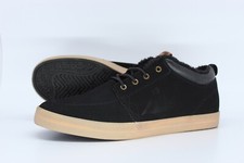 GLOBE SHOES GS CHUKKA SNEAKER NUOVE NERE PER US 11 EUR 44,5