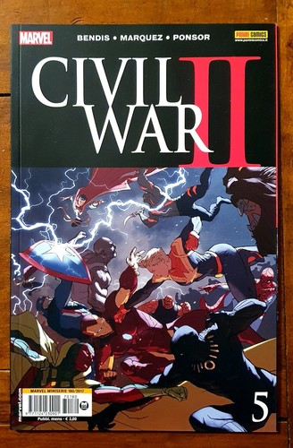 Marvel miniserie 180 civil - marvel,