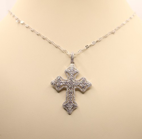 Ciondolo croce argento - croce,