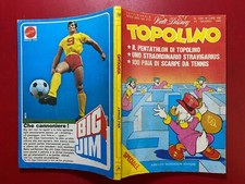 Walt Disney TOPOLINO Libretto n.1281 del 15/06/1980 Fumetto BIG JIM MATTEL