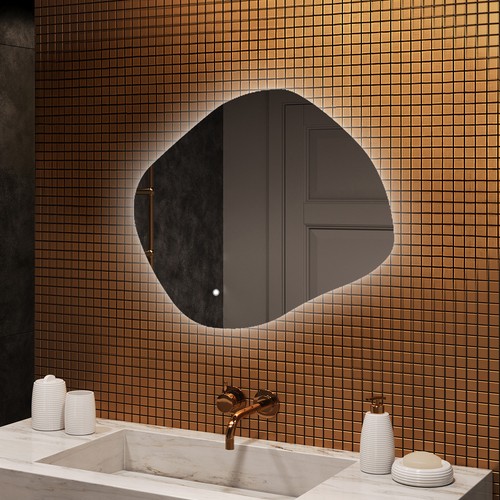 Specchio bagno illuminato - specchio,