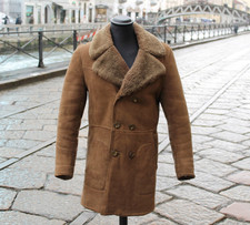 Cappotto Pelle Montone Marrone