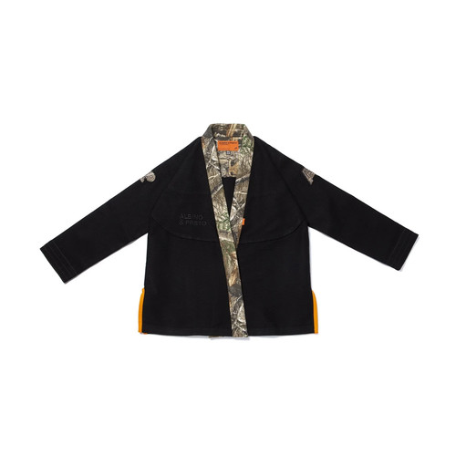 Kimono albino preto bjj jiu - albino, e