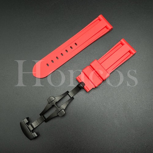 Cinturino gomma rosso 24 - in, 22