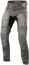 Jeans moto pantaloni con kevlar protezioni ginocchia e fianchi omologate CE C.E.
