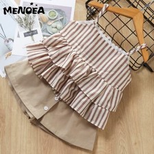 Top Bambina E Set Pantaloncini