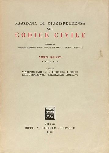 Rassegna giurisprudenza sul - di,