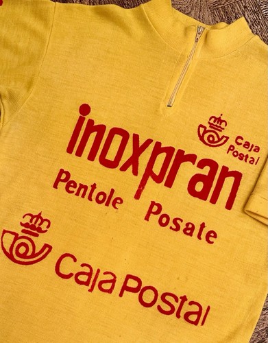 Maglia gialla ciclismo vintage - maglia,
