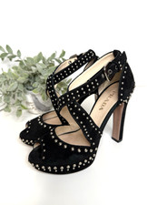 Decolte Prada nere scamosciate