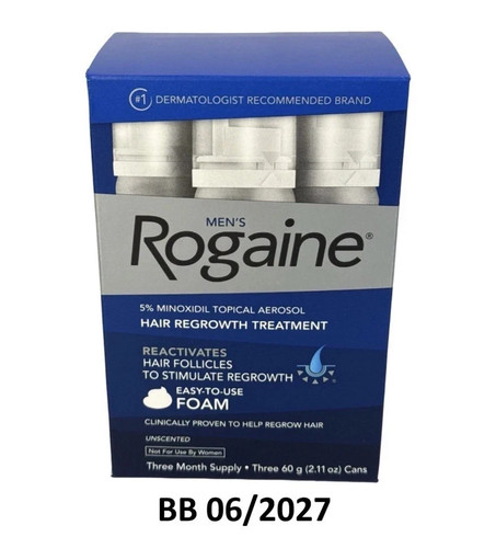 Rogaine men minoxidil - rogaine,