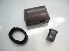 RARE LEICA D - LUX 4 TITANIUM EDITION ORIGINAL LEATHER CASE IN MINT CONDITIONS