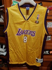 Canotta NBA Los Angeles Lakers Kobe Bryant Originale Champion Americana L JR