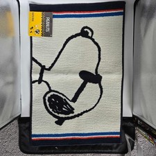 Tappeto da bagno Peanuts Snoopy 75 anni di Franco 20x30 patriottico rosso bianco blu USA