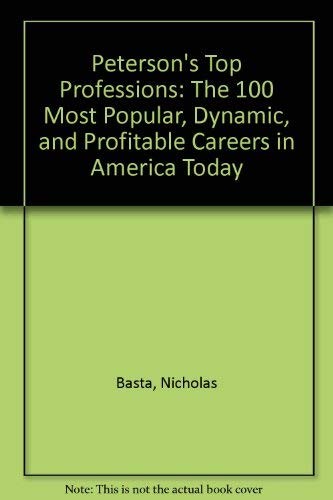 Peterson top professions - peterson's,