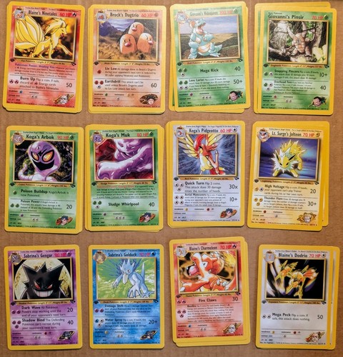 Pokémon tcg gym heroes 2000 - pokémon,