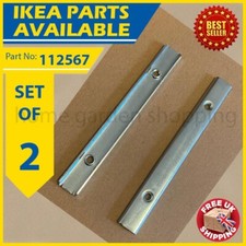 112567 x 2 IKEA PAX Armadio porta scorrevole ricambio staffa di supporto mobili