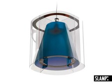SLAMP HARRIS LAMPADA A SOSPENSIONE AQUAMARINE