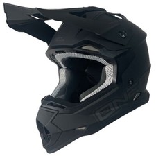 Oneal 2SRS V23 RL Casco Motocross Fuoristrada MX Nero Opaco