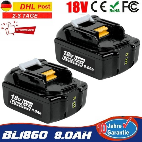 Batteria 8000mah per makita - 2x,