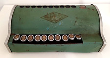 Calcolatrice Tabelline Manuale in Latta D'Epoca Vintage Funzionante Rara